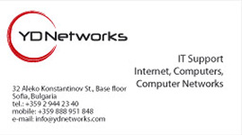 YD Networks Business Card